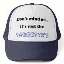 tourettes trucker hat