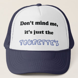 tourettes trucker hat