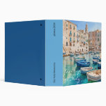 Touring Italy Photo Album Book 3 Ring Binder