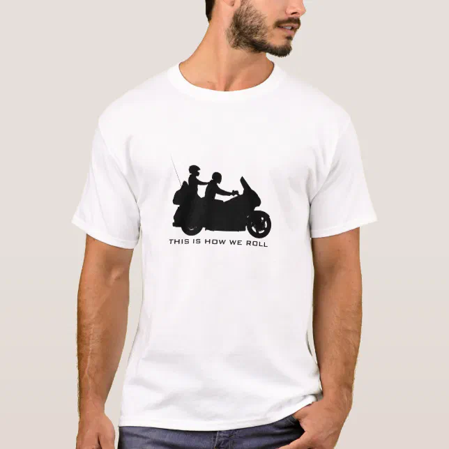Touring Motorcycle TShirt Zazzle