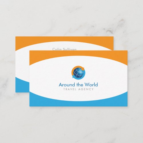 Tourism  Travel Agent Business Card