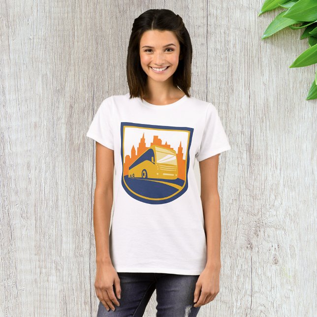 Tourist Bus Womens T-Shirt (Creator Uploaded)