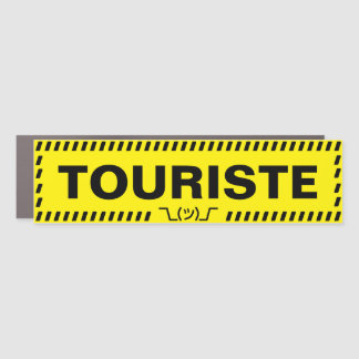 Tourist Car Magnet