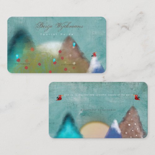 Tourist Guide Business Card