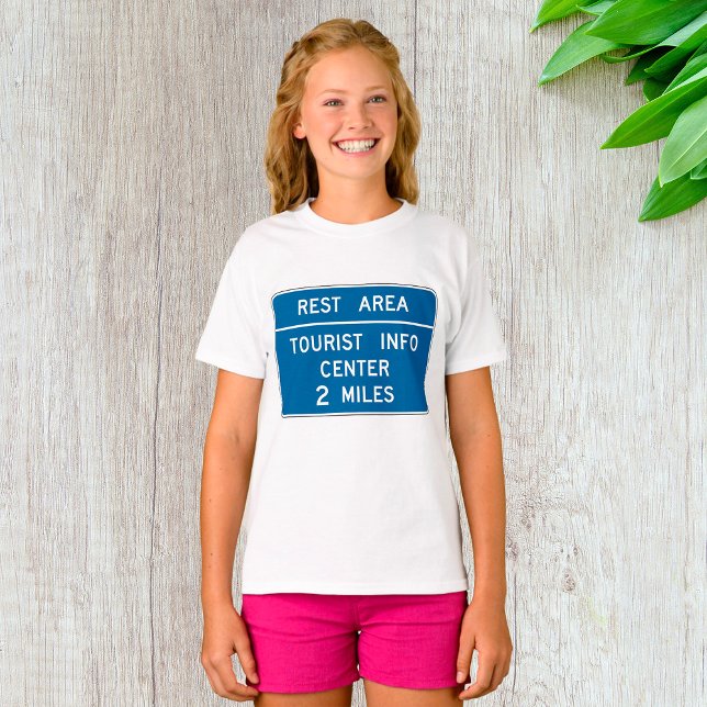 Tourist Info Center Sign T-Shirt (Creator Uploaded)