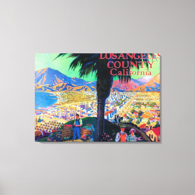 Tourist Poster # 1 Canvas Print (Front)