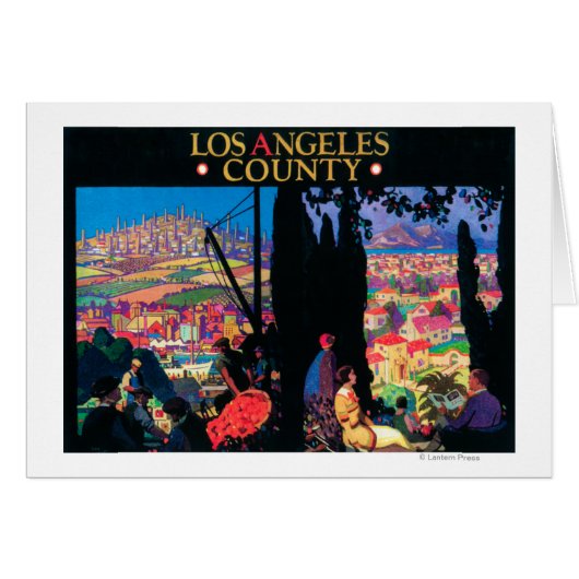 Tourist Poster # 2 Cards (Front Horizontal)