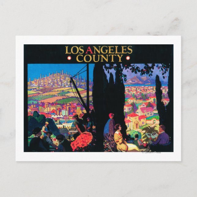 Tourist Poster # 2 Postcard (Front)