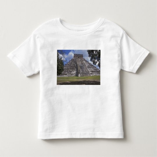 Tourists walk past an unrestored side of El Toddler T-shirt