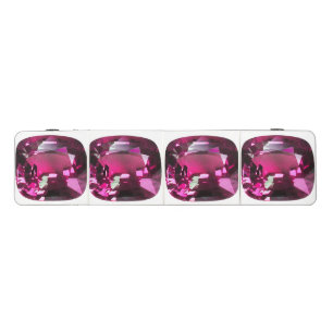Tourmaline Gemstone Pink Beer Pong Table