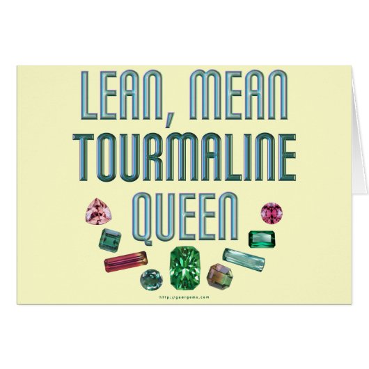 Tourmaline Queen Cards (Front Horizontal)