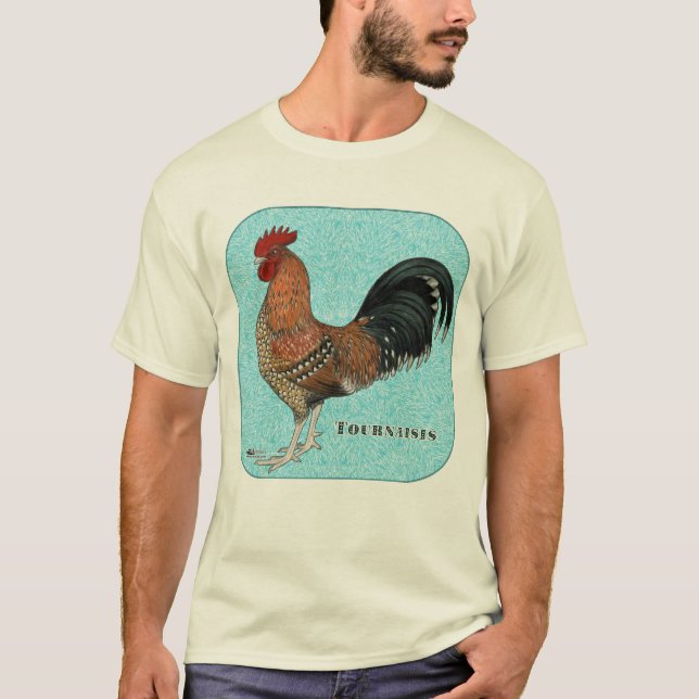 Tournaisis Rooster T-Shirt (Front)