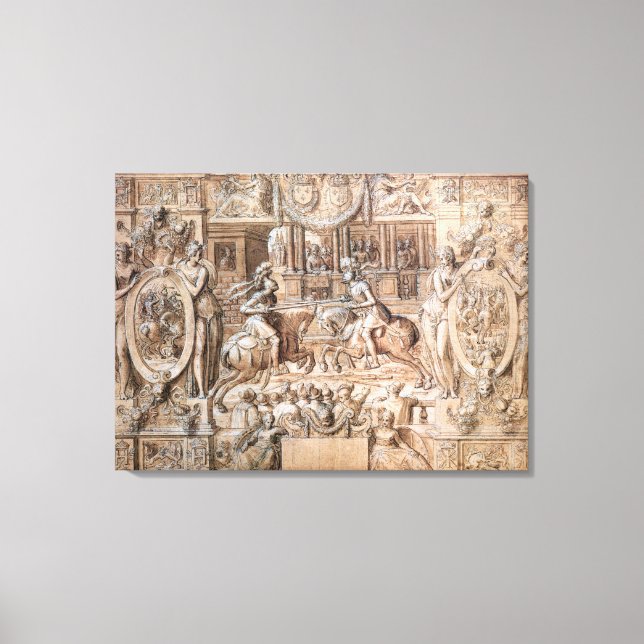 Tournament Canvas Print (Front)