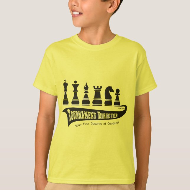 Tournament Director, Chess shirt (Front)