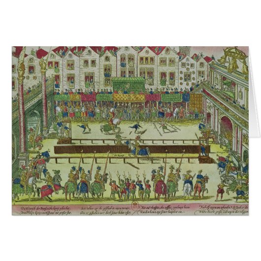 Tournament during which Henri II Cards (Front Horizontal)
