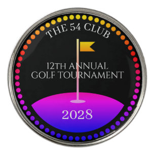 Tournament Golf Equipment Modern Ball Marker