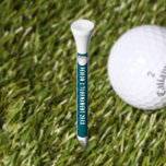 Tournament Keepsake Any Year Golf Tee<br><div class="desc">Personalized custom golf tee tournament memorial keepsake. Change the background color and text to meet your own golf club or golf tournament personalized thank you keepsake.</div>