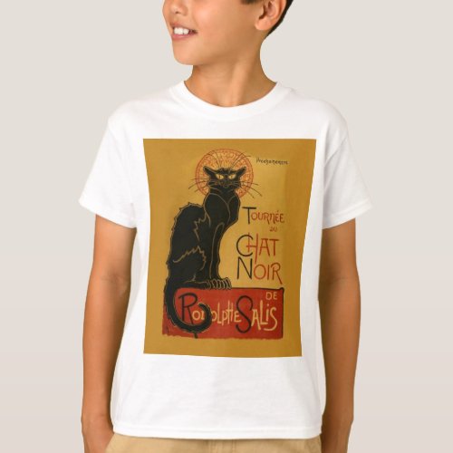 Tournee de Chat Noir Black Cat T_Shirt