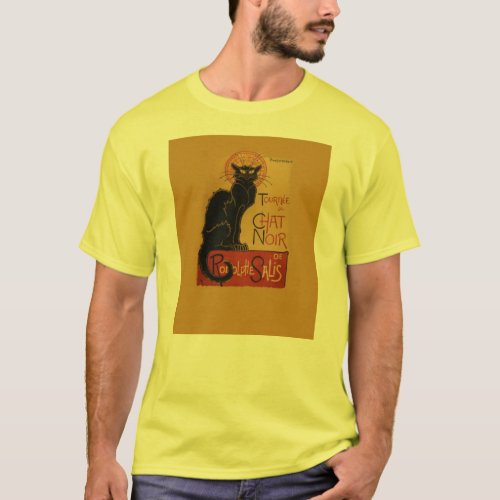 Tournee de Chat Noir Black Cat T_Shirt