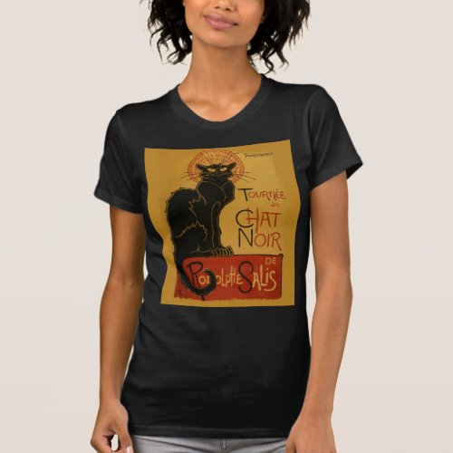Tournee de Chat Noir Black Cat T_Shirt