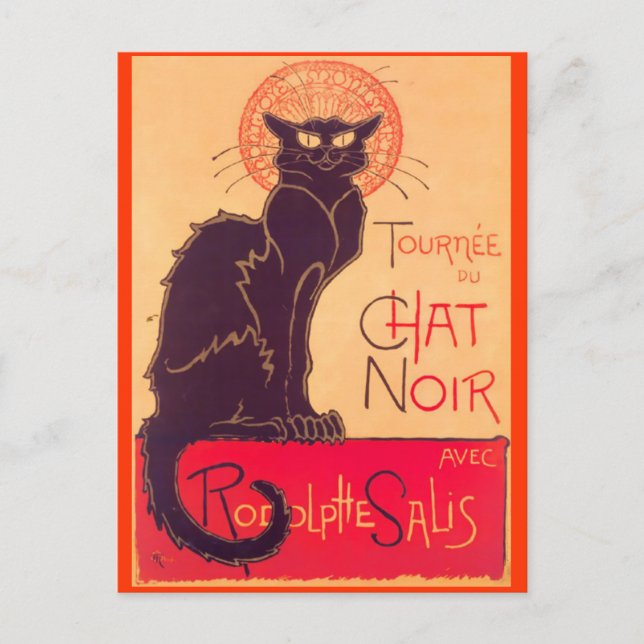 Tournee de Chat Noir Cards (Front)