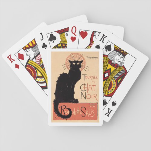 Tournee du Chat Noir 1896 Poker Cards