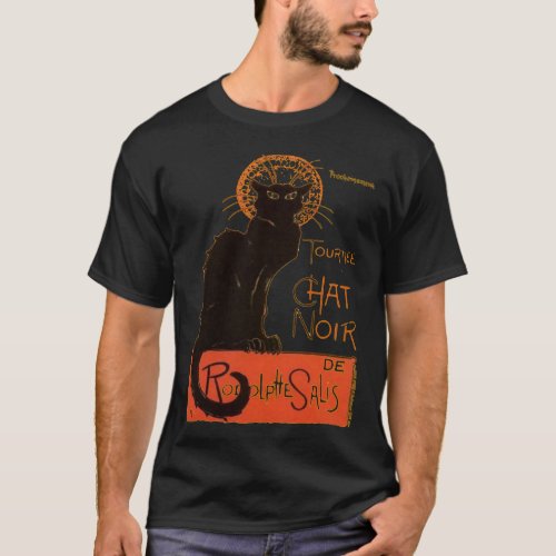 Tournee Du Chat Noir  After Steinlein Classic T_S T_Shirt