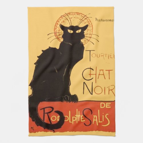 Tournee Du Chat Noir _ After Steinlein Kitchen Towel