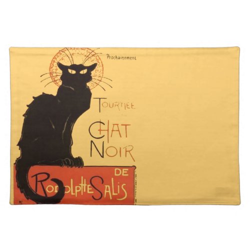 Tournee Du Chat Noir _ After Steinlein Placemat