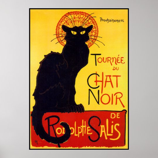 Tournée du Chat Noir, c.1896 Poster | Zazzle.com