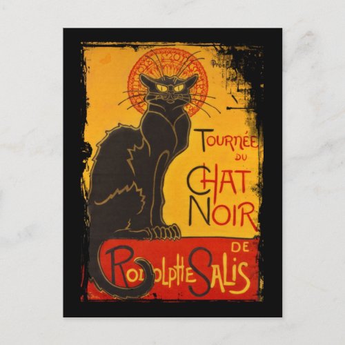 Tournee du Chat Noir Postcard