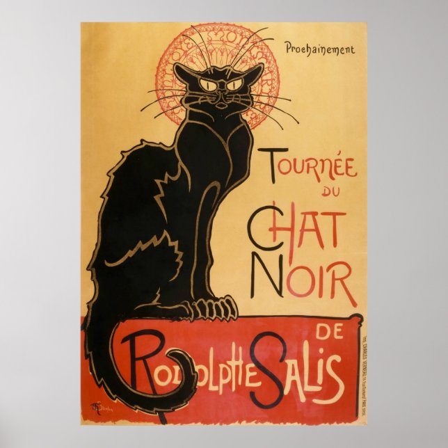 Tournee Du Chat Noir (the black cat) Poster (Front)