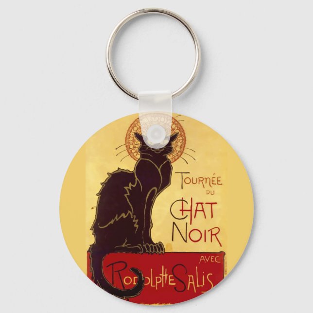 Tournée du Chat Noir, Théophile Steinlen Keychain (Front)