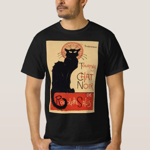 Tournee du Chat Noir Vintage Art Nouveau T_Shirt