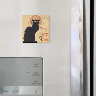 Tournee du Chat Noir Vintage Black Cat Art Nouveau Magnet