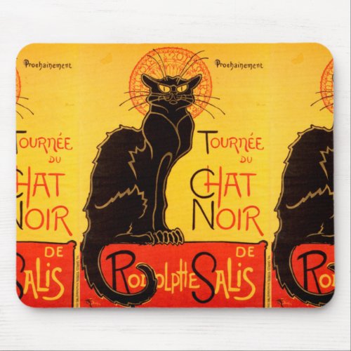Tournée du Chat Noir - Vintage Poster Mouse Pad