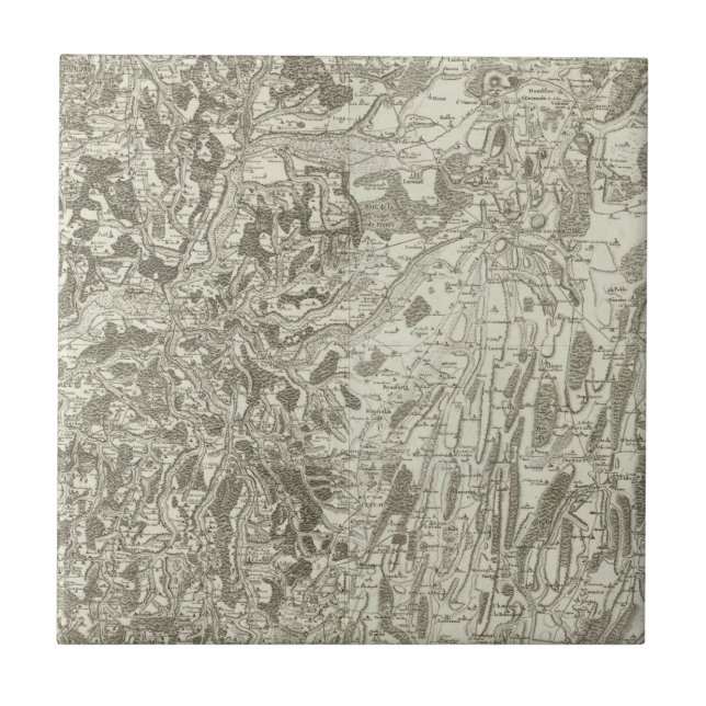Tournus, Lonsle Saunier Ceramic Tile (Front)