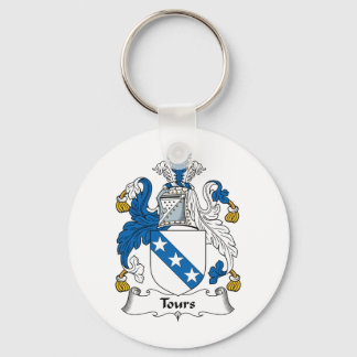 Tours Family Crest Keychain