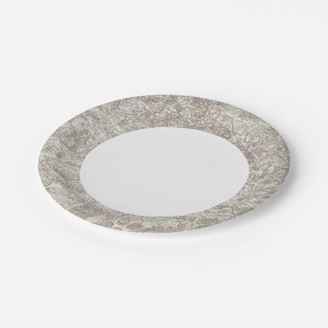 Tours Paper Plates (Angled)