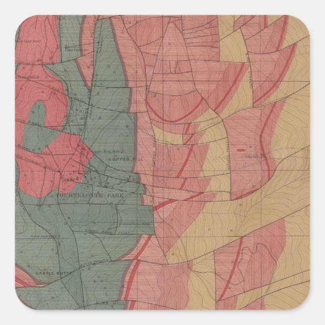Tourtelotte Park Special Square Sticker (Front)