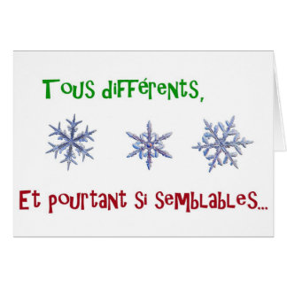 tous différents et pourtant si semblables cards