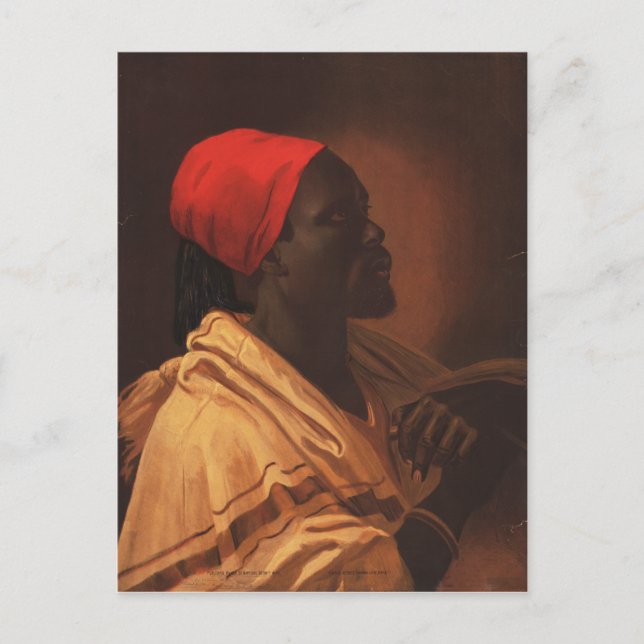 Toussaint L'Ouverture by George DeBaptiste (1870) Postcard (Front)