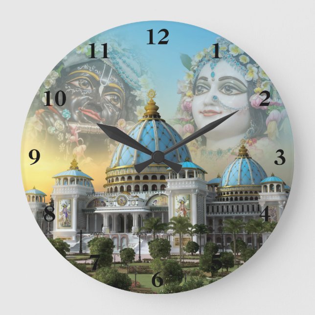 TOVP/Radha Madhava Clock (Front)