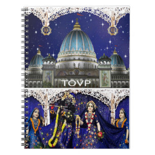 TOVP/Radha Madhava Spiral Notebook