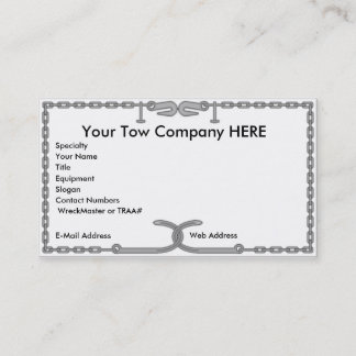 Tow Chain Business Card