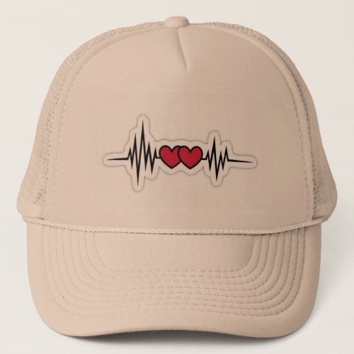 tow heart togther hat 