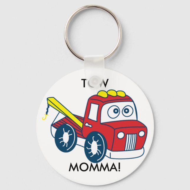 TOW MOMMA! KEYCHAIN (Front)