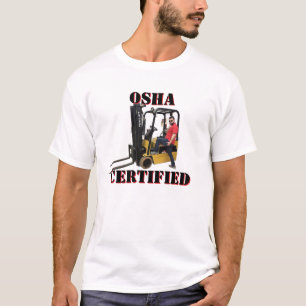 Tow Motor Zach - OSHA CERTIFIED T-Shirt