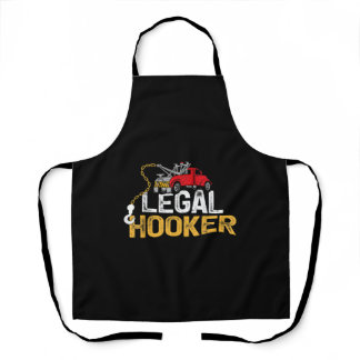 Tow Operator Funny Legal Tow Truck Driver Apron