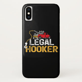 Tow Operator Funny Legal Tow Truck Driver iPhone XS Case